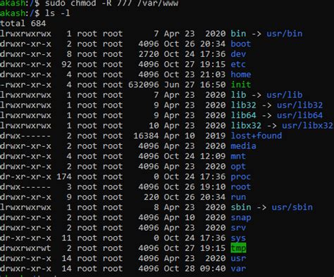 sudo chmod 777 command